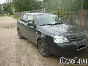 Битый автомобиль Chevrolet Lacetti
